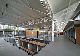 El mercado de Telde ya luce modernidad por fuera y por dentro