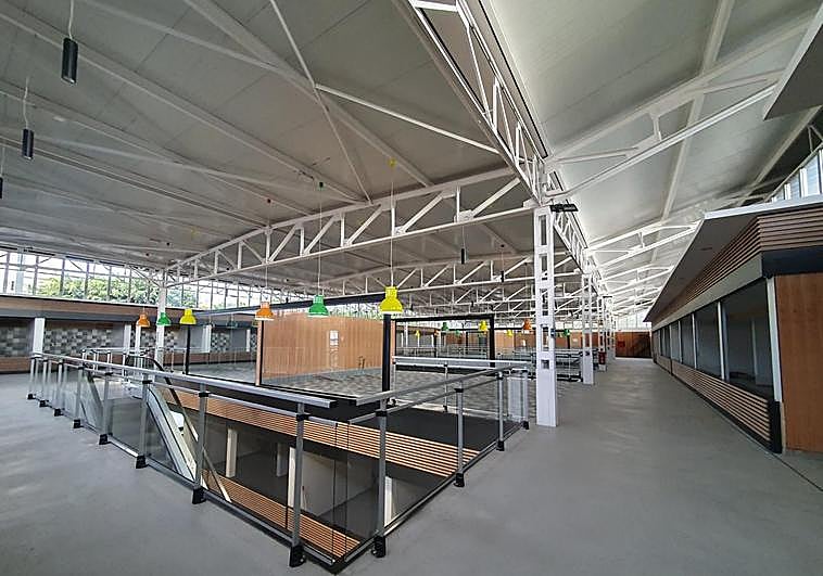 El mercado de Telde ya luce modernidad por fuera y por dentro