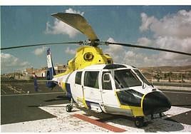 Un ciclista herido moderado tras una caída en Güímar