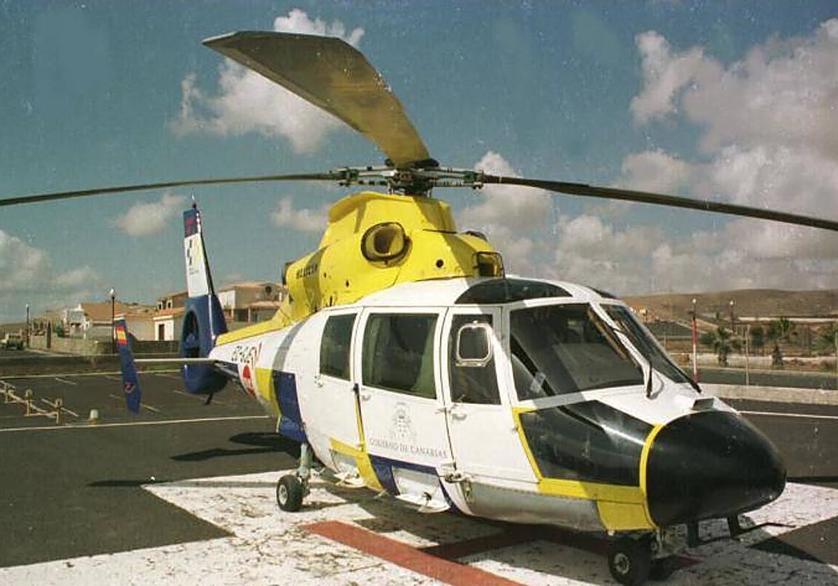 Un ciclista herido moderado tras una caída en Güímar