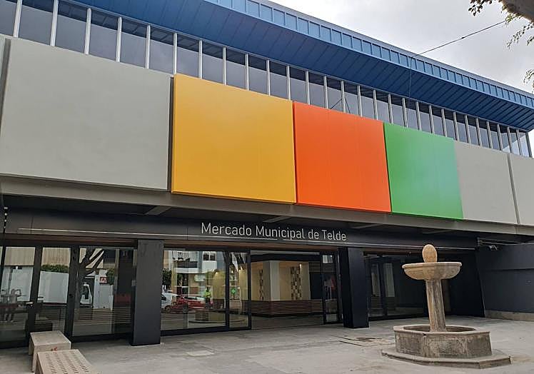 Imagen de la fachada del mercado.