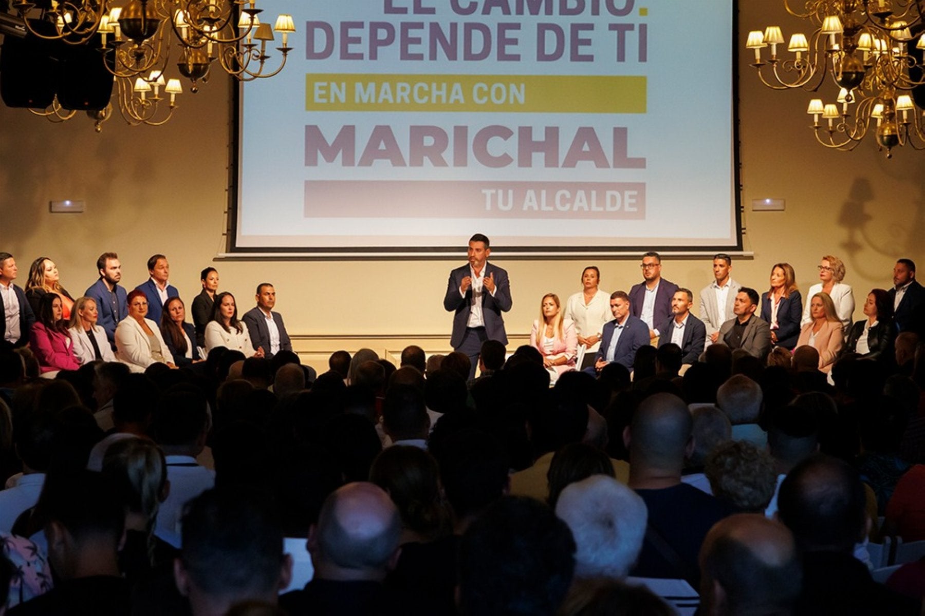 Un momento de la presentación.