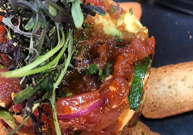 Plato de La Tasca de Cristian.