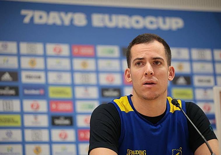 El jugador del CB Gran Canaria, Miquel Salvó.