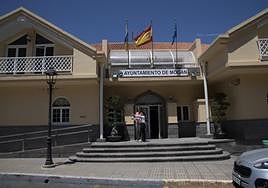 Fachada del Ayuntamiento de Mogán.