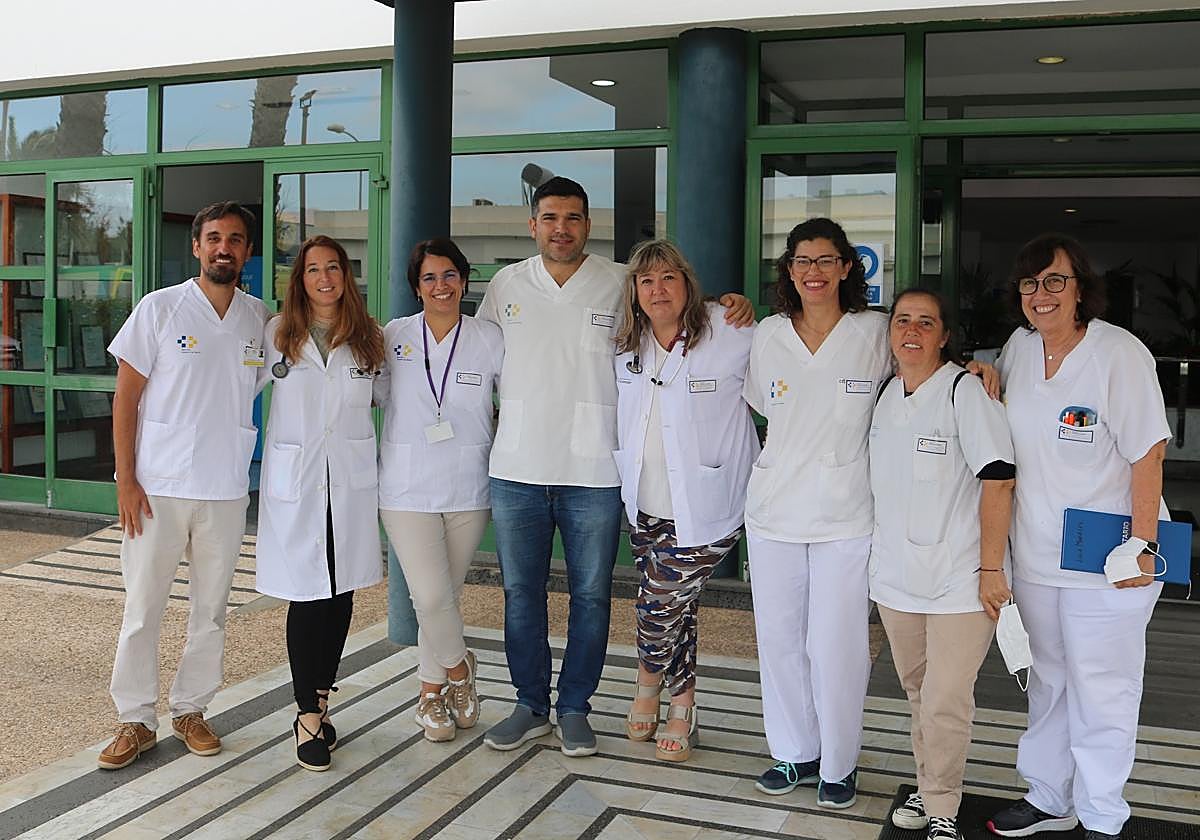 Profesionales sanitarios.