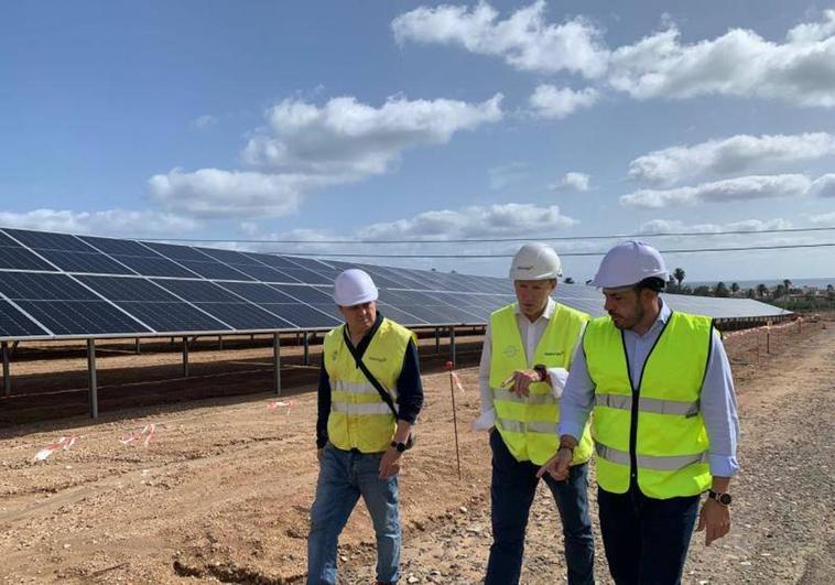 Las cuatro plantas solares nuevas de Gáldar y Agaete suman 25.600 paneles