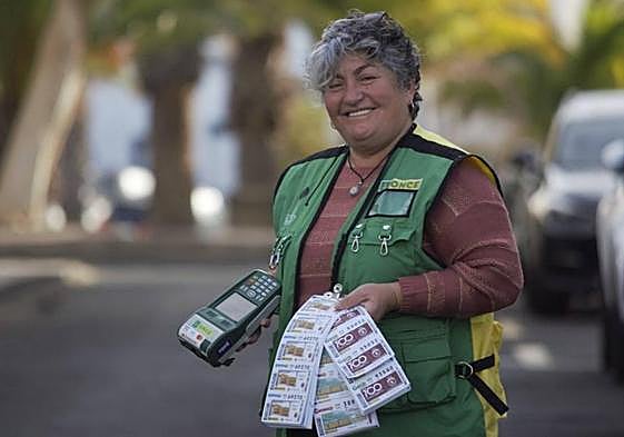 Imagen de la vendedora Guadalupe Reyes García.