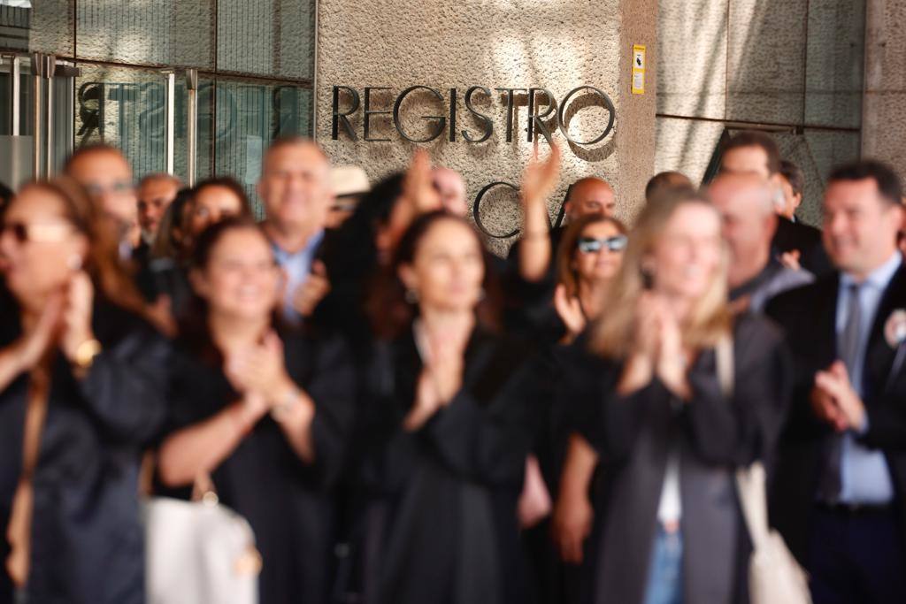 Los abogados de la capital grancanaria toman las calles para reclamar mejoras