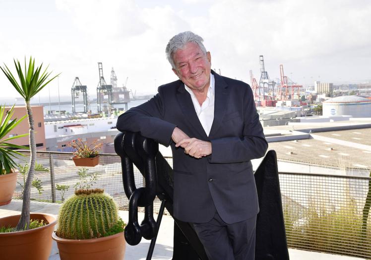 Pedro Quevedo, en las instalaciones de CANARIAS7.