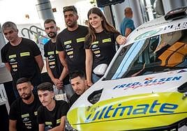 Durante la presentación.