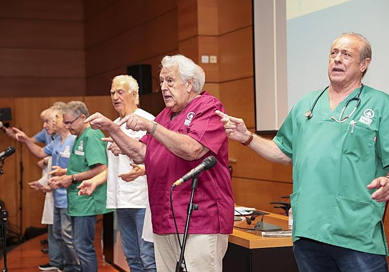 Un momento de la actuación.