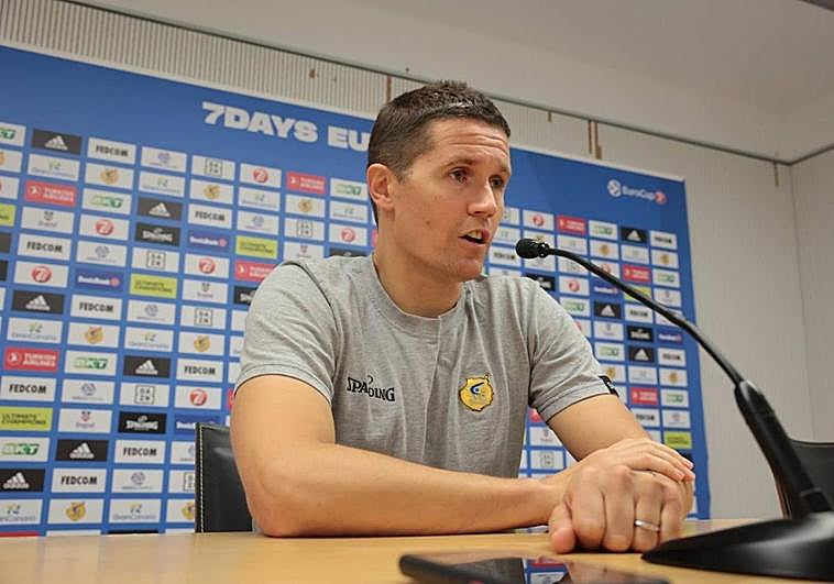 Rueda de prensa de Jaka Lakovic.