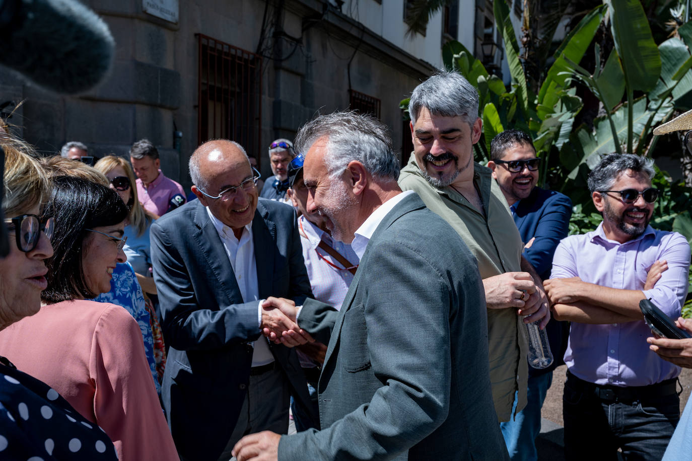 Ángel Víctor Torres asiste a la celebración del 144 aniversario del PSOE