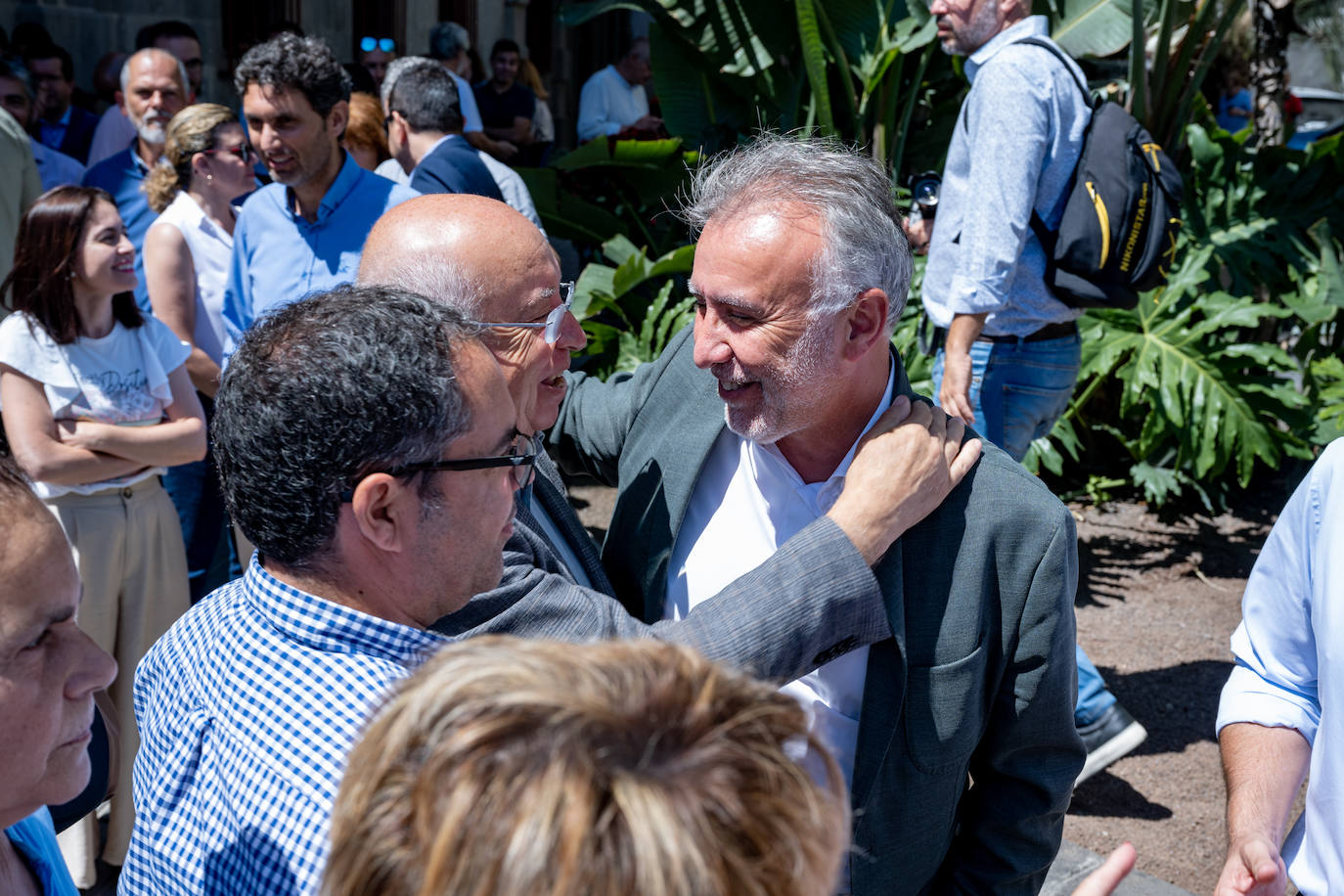 Ángel Víctor Torres asiste a la celebración del 144 aniversario del PSOE