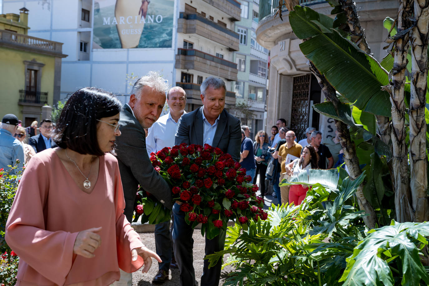 Ángel Víctor Torres asiste a la celebración del 144 aniversario del PSOE