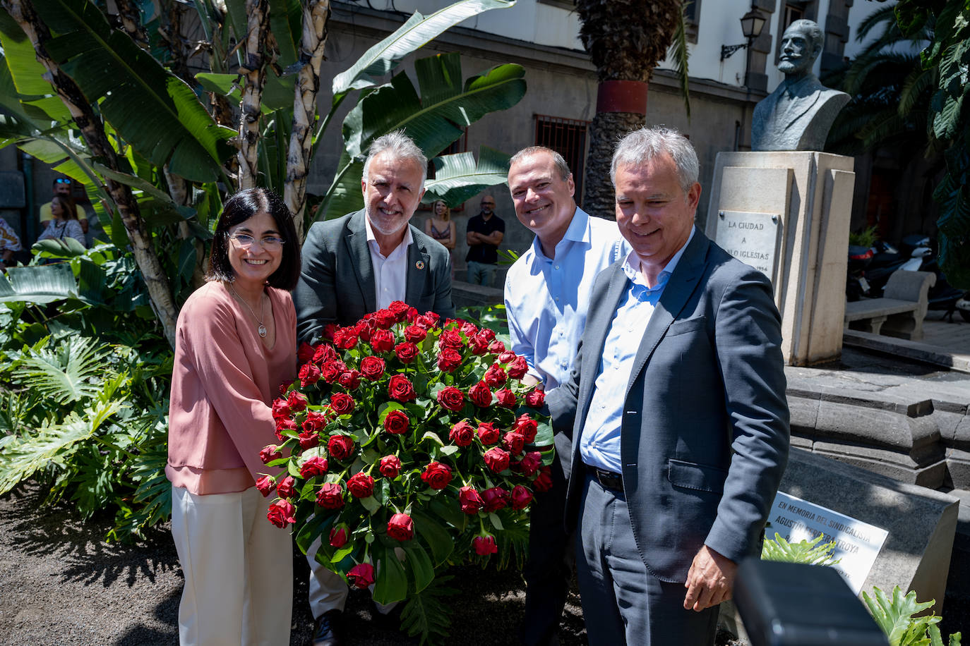 Ángel Víctor Torres asiste a la celebración del 144 aniversario del PSOE