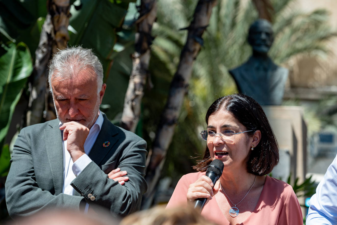 Ángel Víctor Torres asiste a la celebración del 144 aniversario del PSOE