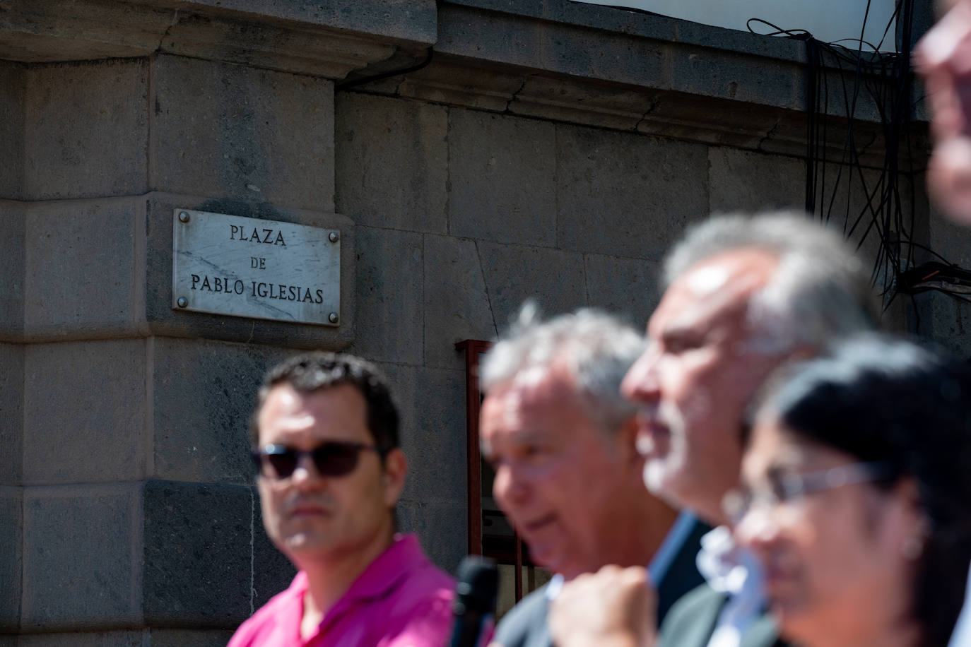 Ángel Víctor Torres asiste a la celebración del 144 aniversario del PSOE
