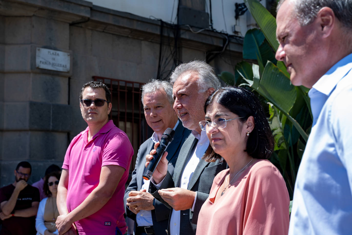 Ángel Víctor Torres asiste a la celebración del 144 aniversario del PSOE
