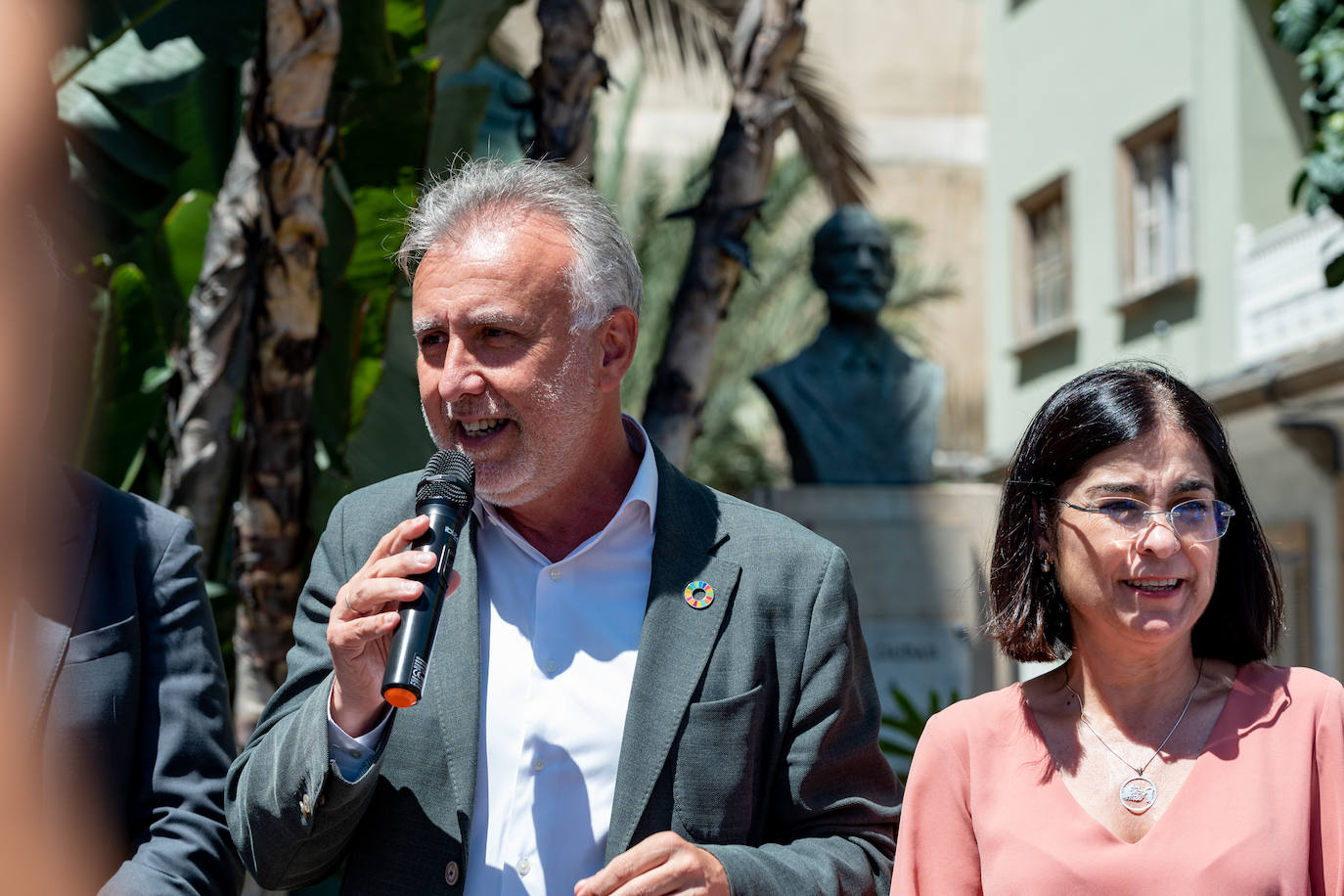 Ángel Víctor Torres asiste a la celebración del 144 aniversario del PSOE