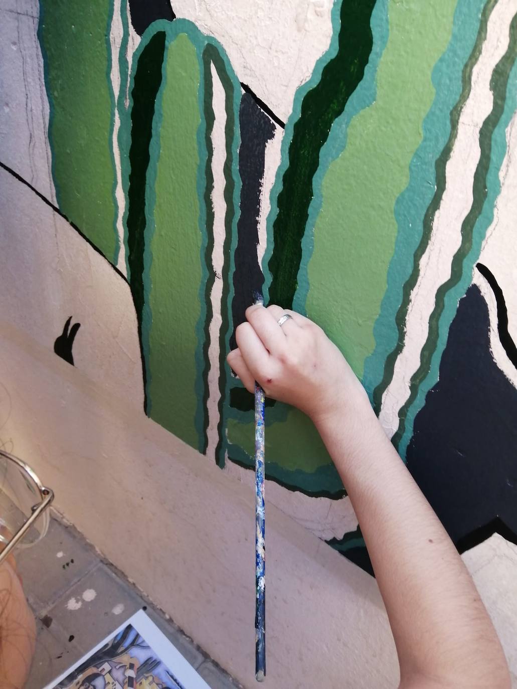 El IES Joaquín Artiles, un museo del mejor arte canario del siglo XX