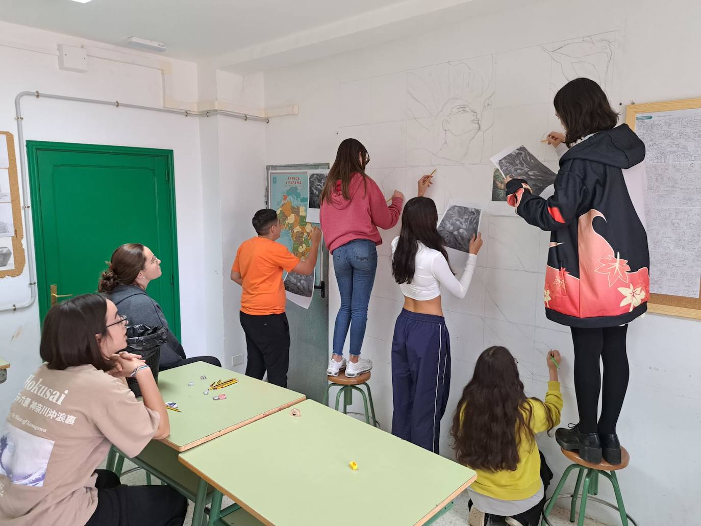 El IES Joaquín Artiles, un museo del mejor arte canario del siglo XX