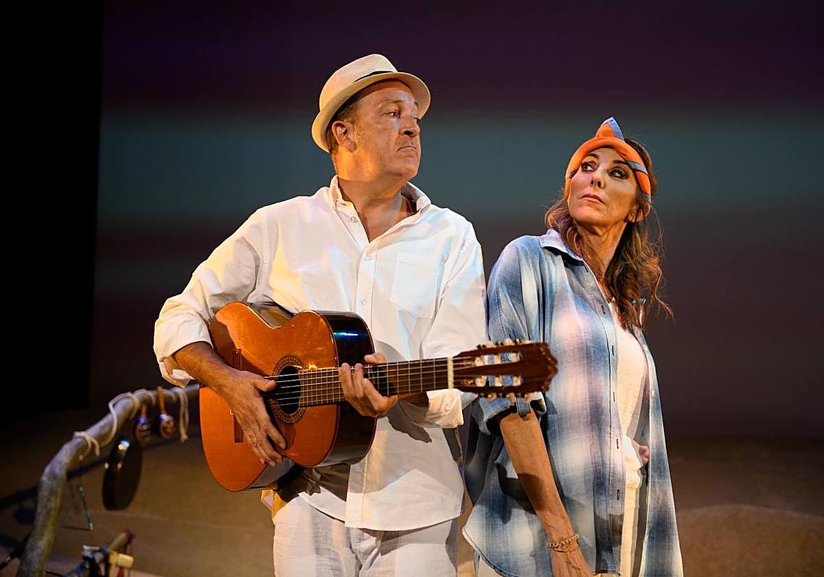 Padilla junto a Juan Fernández, en 'El humor de mi vida'.