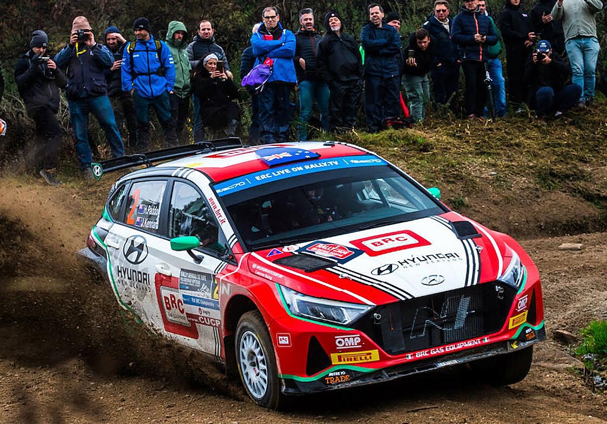 Paddon encabeza actualmente la clasificación del Campeonato ERC.