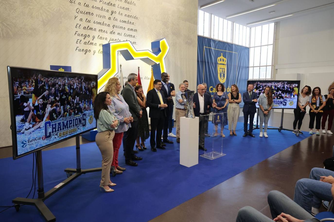 Recepción del Cabildo al Granca