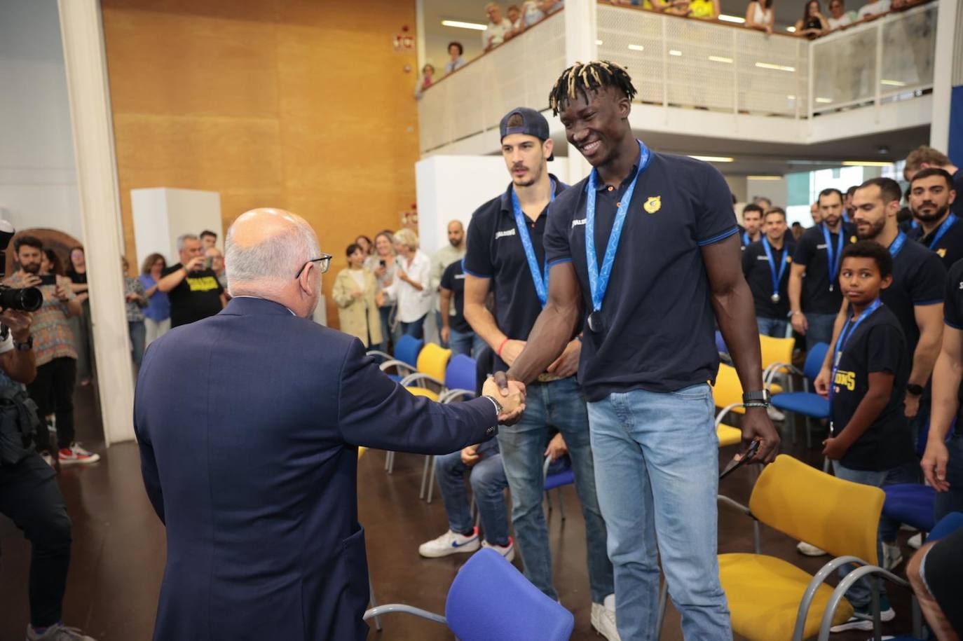 Recepción del Cabildo al Granca