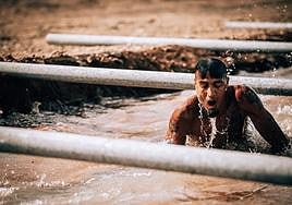 Un participante de otras ediciones de la Bestial en Las Playitas.