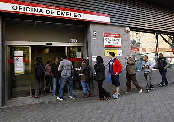Oficina de empleo.
