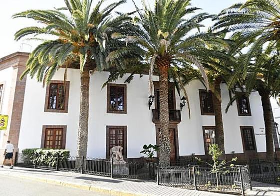 Imagen del Ayuntamiento de la Villa de Agaete.