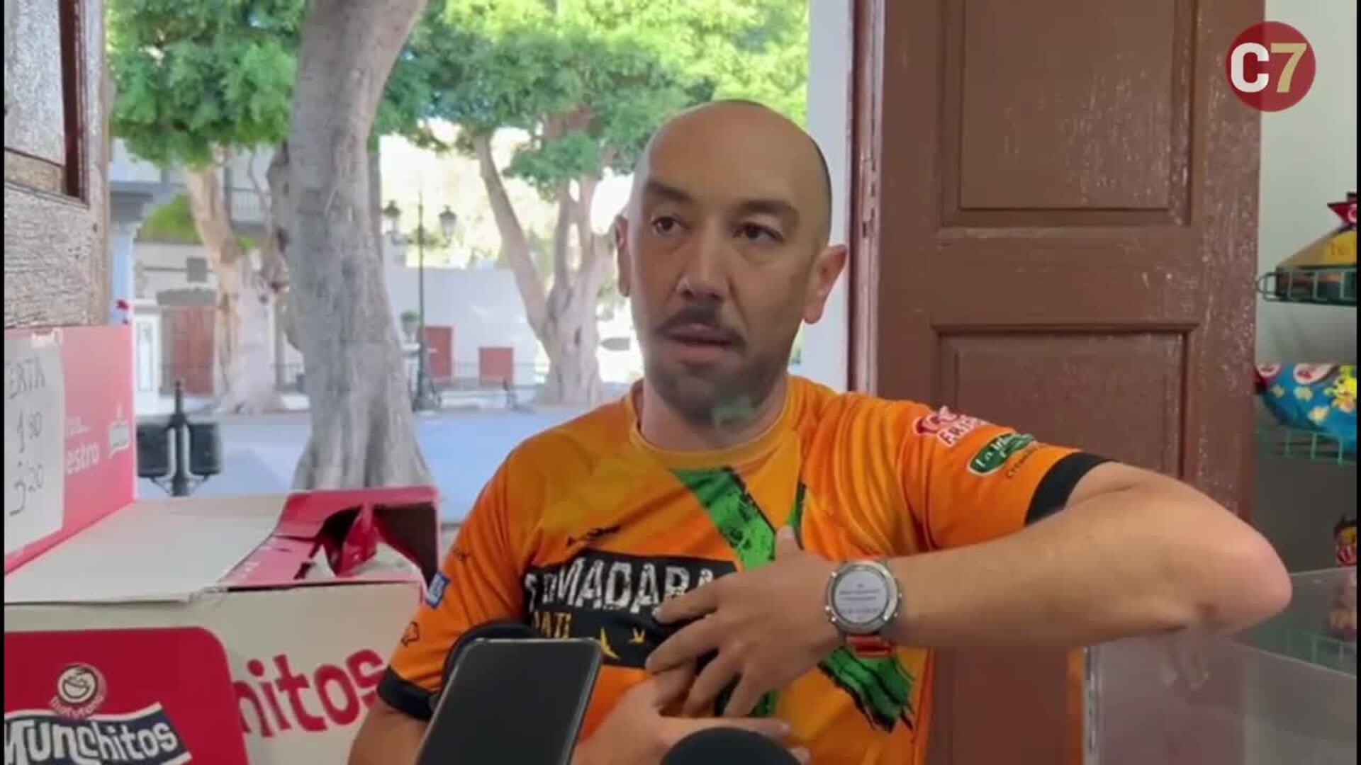 Caravana electoral en Agaete