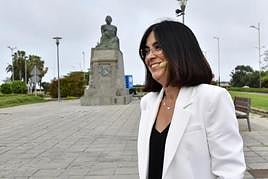 Imagen de archivo de Carolina Darias presentando su programa a la Alcaldía de Las Palmas de Gran Canaria