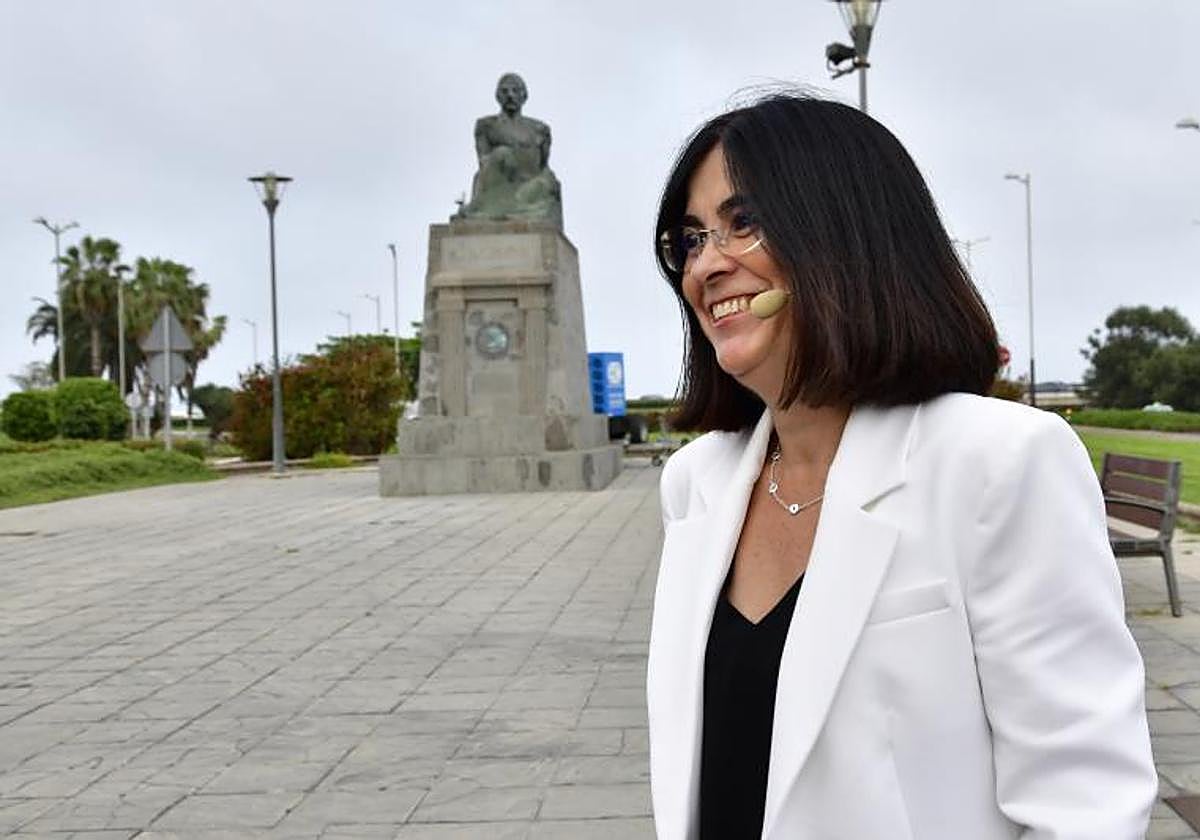 Imagen de archivo de Carolina Darias presentando su programa a la Alcaldía de Las Palmas de Gran Canaria