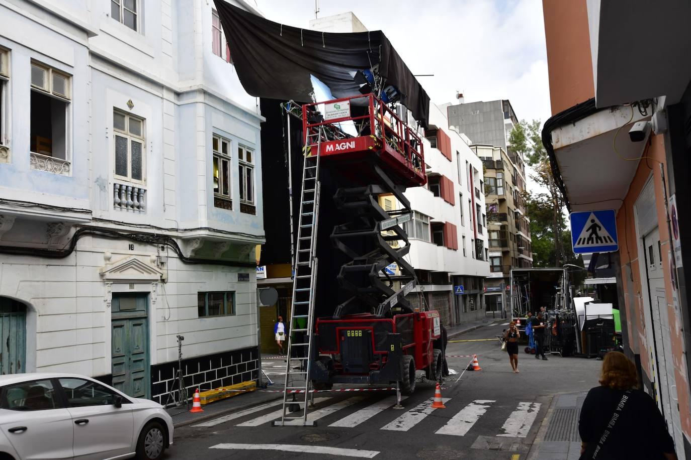 Las Palmas de Gran Canaria se convierte en un plató de cine