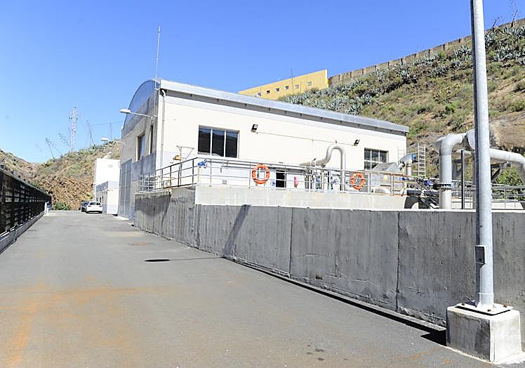 Depuradora de Las Majadillas, en Tamaraceite.