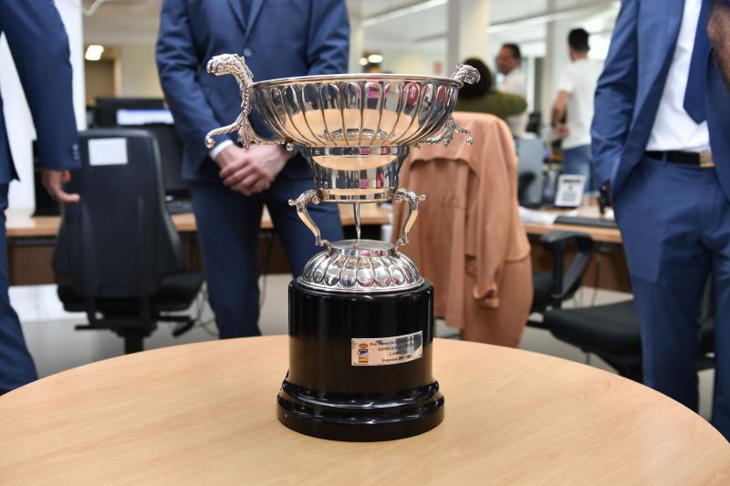 La visita del Guaguas a CANARIAS7, en imágenes