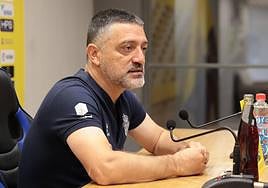 García Pimienta, en su comparecencia pública de este viernes en Barranco Seco.