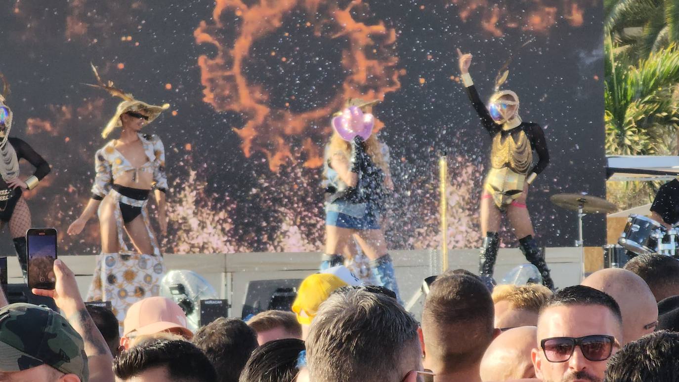 Paulina Rubio celebra el Maspalomas Pride
