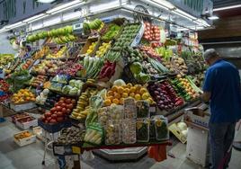 Imagen de un mercado en la capital grancanaria.