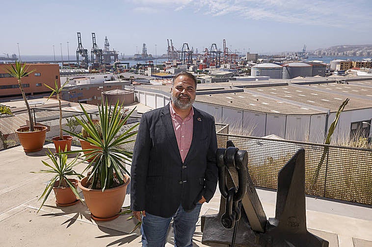 Yeray Antonio Suárez, candidato de Vox al Cabildo de Gran Canaria.