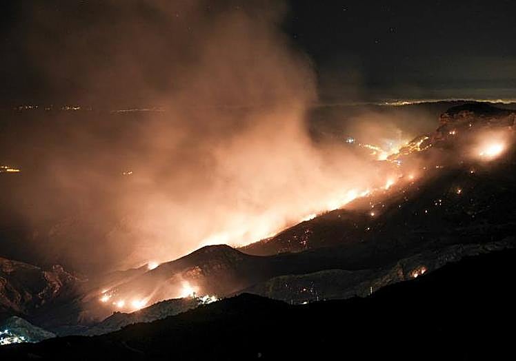 El calentamiento global aumenta el riesgo de incendio.