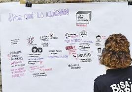 Imagen de archivo tomada durante unas jornadas sobre prostitución en la Casa de Colón.