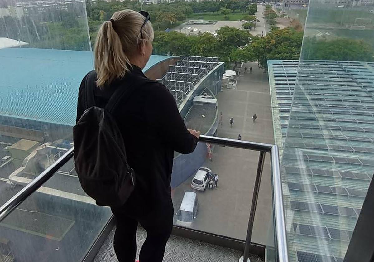 El ascensor panorámico del parque de Las Rehoyas vuelve a estar en funcionamiento