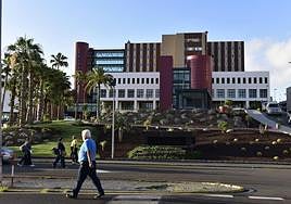 Imagen de archivo del Hospital Materno-Infantil, en la capital grancanaria.