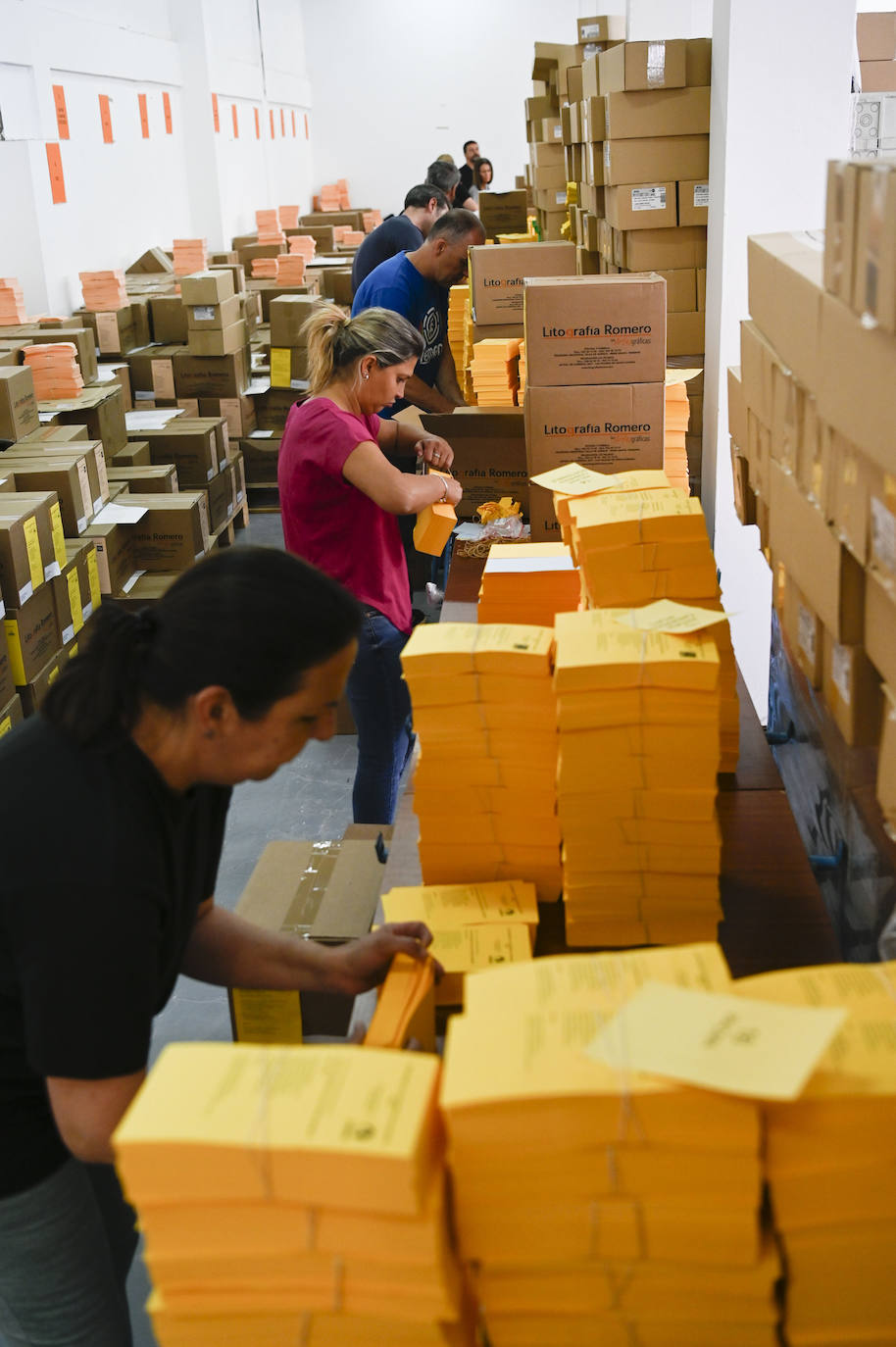 Preparativos del 28M en Las Palmas de Gran Canaria