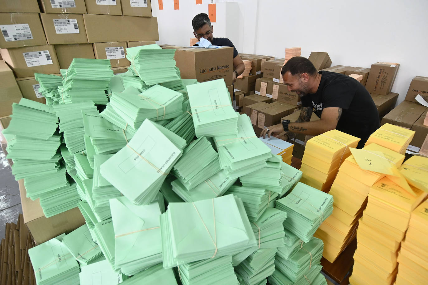 Preparativos del 28M en Las Palmas de Gran Canaria